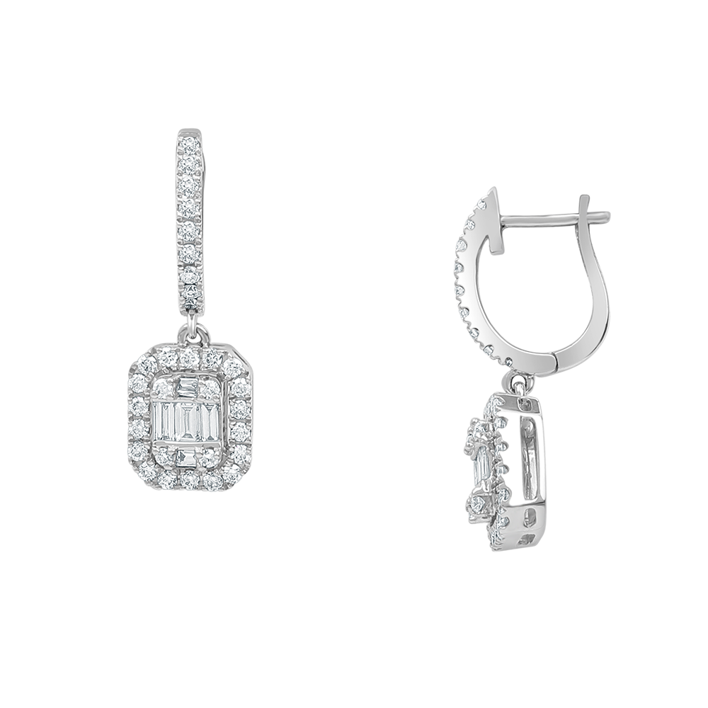 18 K White Gold