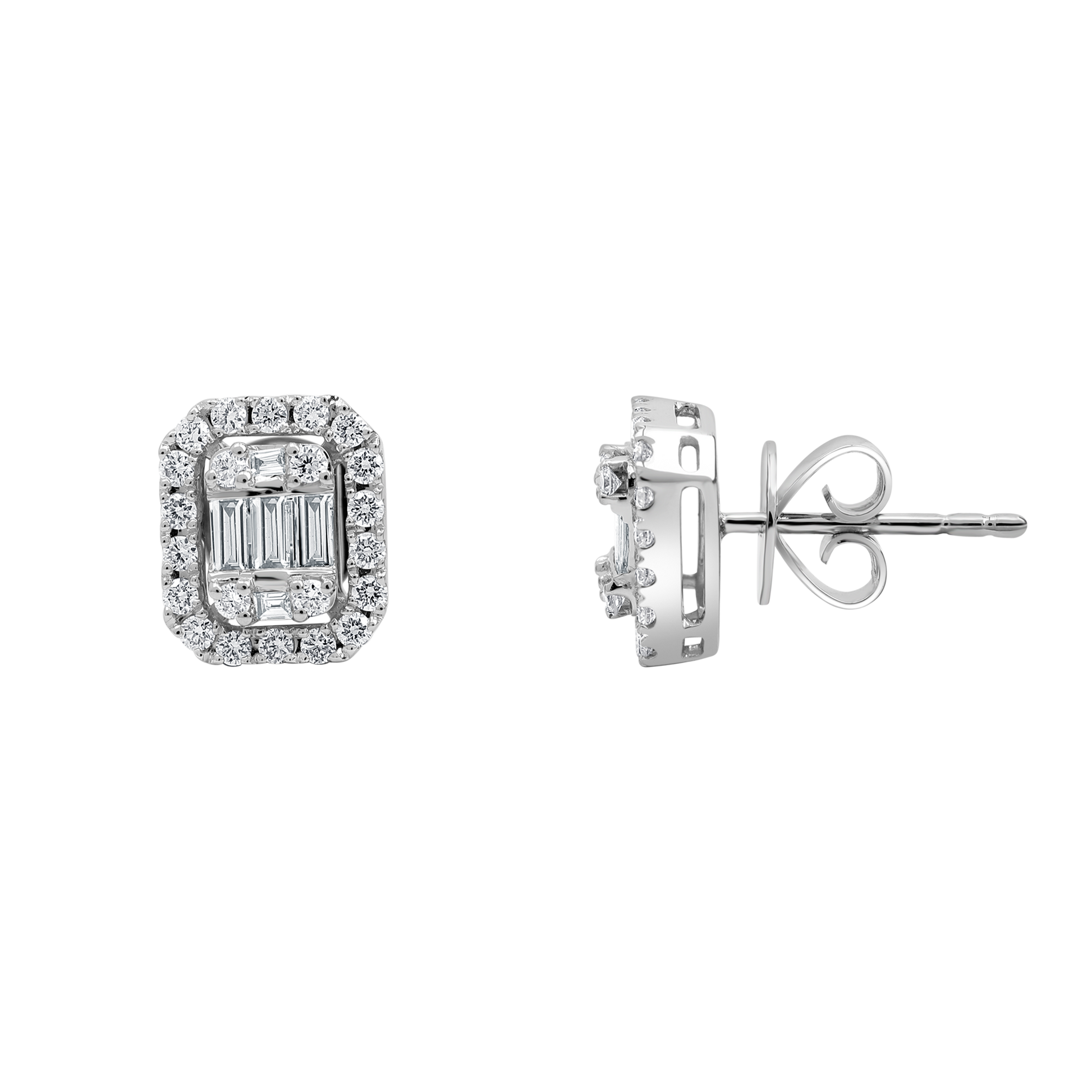 18 K White Gold