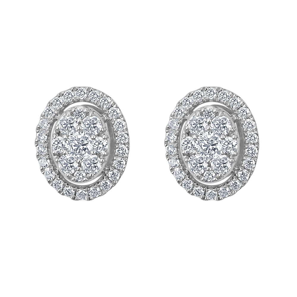 18 K White Gold