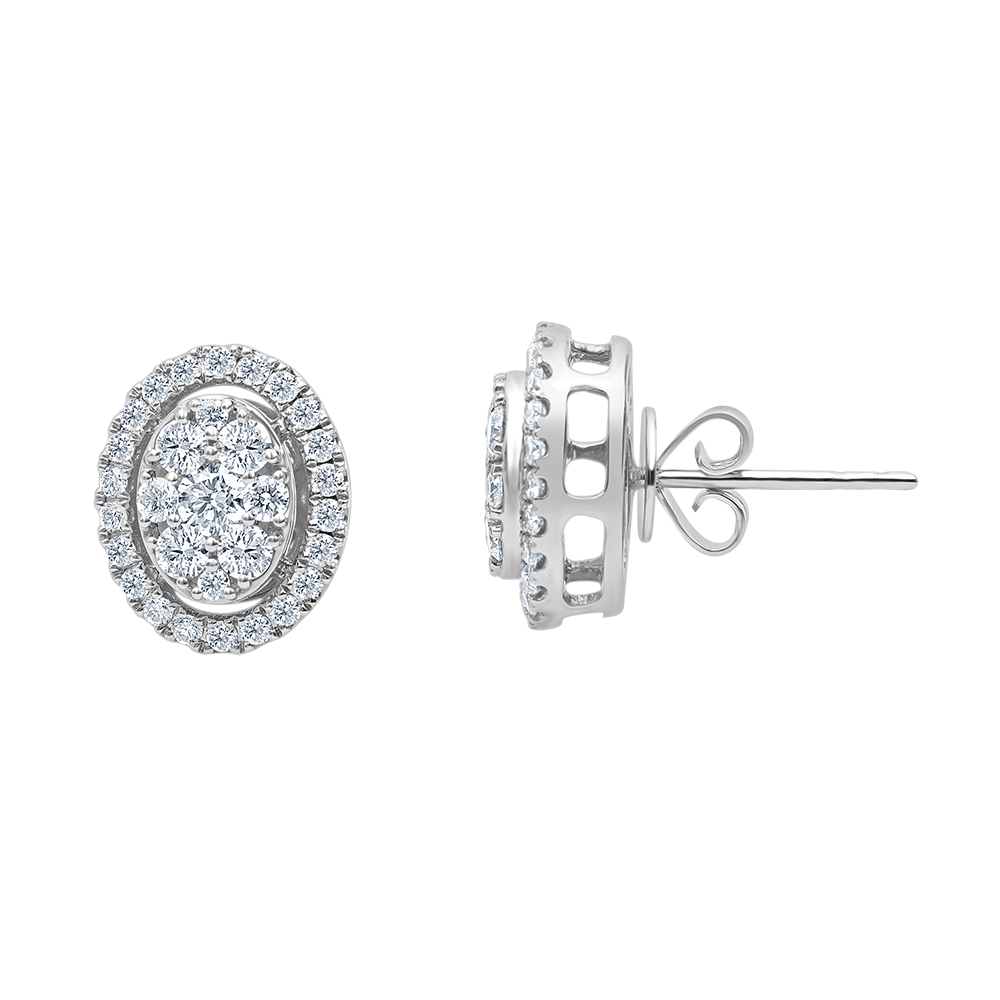 18 K White Gold