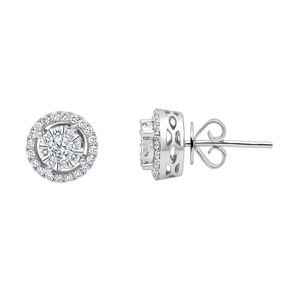 18 K White Gold