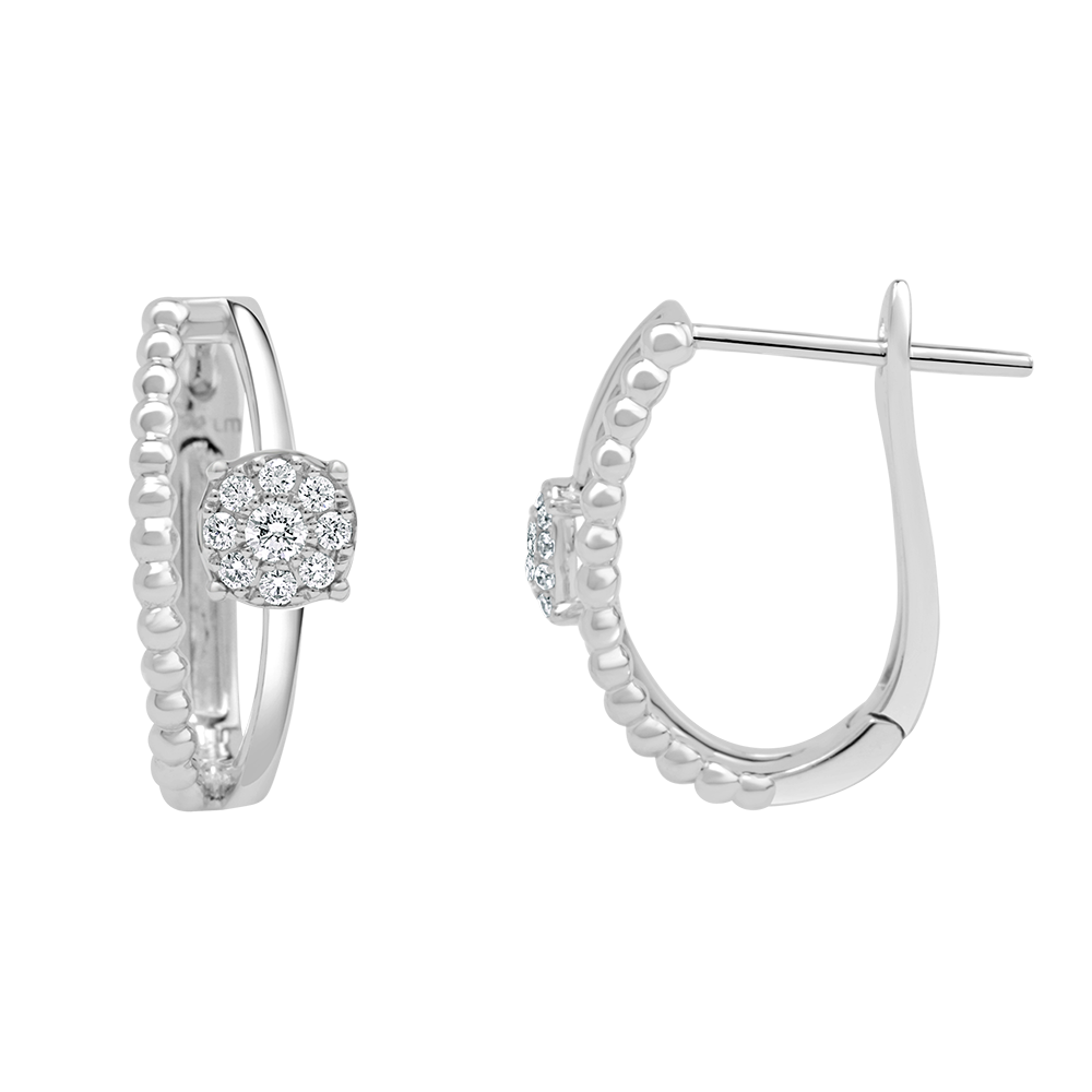 18 K White Gold
