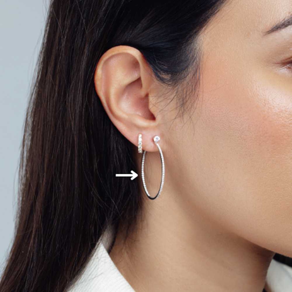 18 K White Gold
