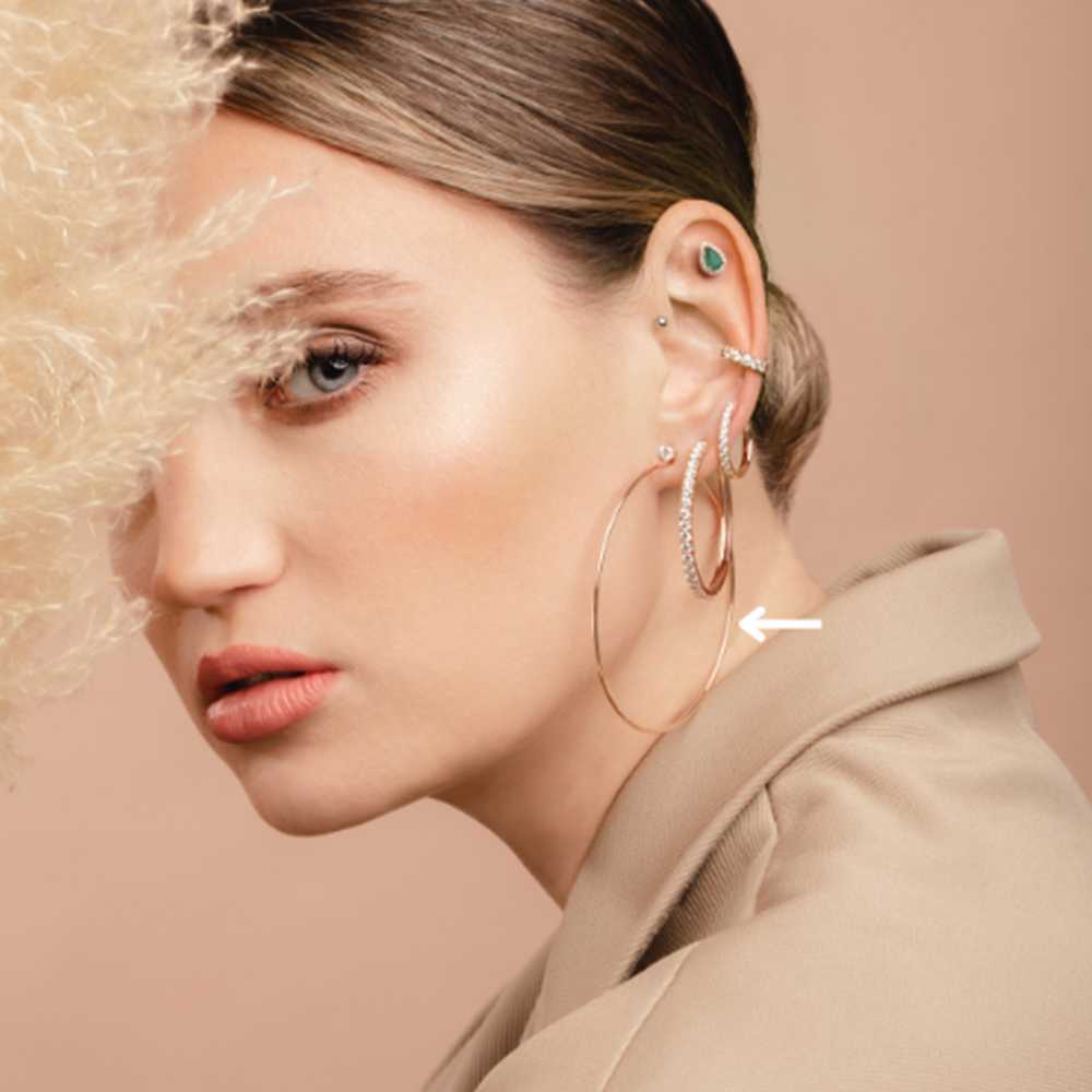 18 K Rose Gold