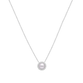 18 K White Gold