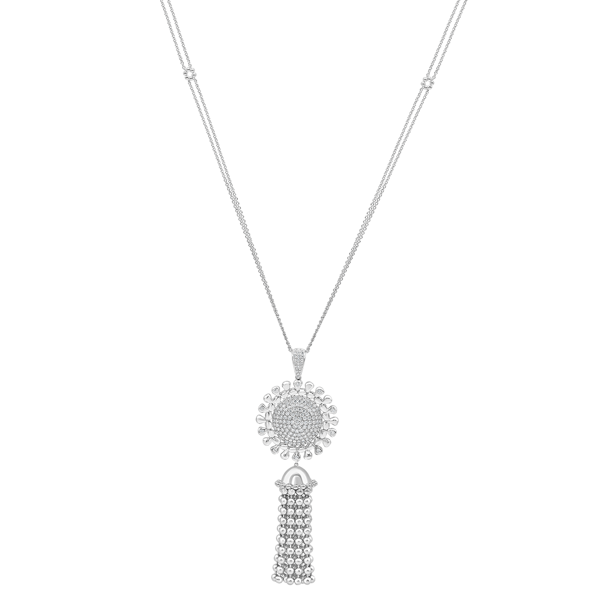 18 K White Gold