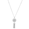 18 K White Gold