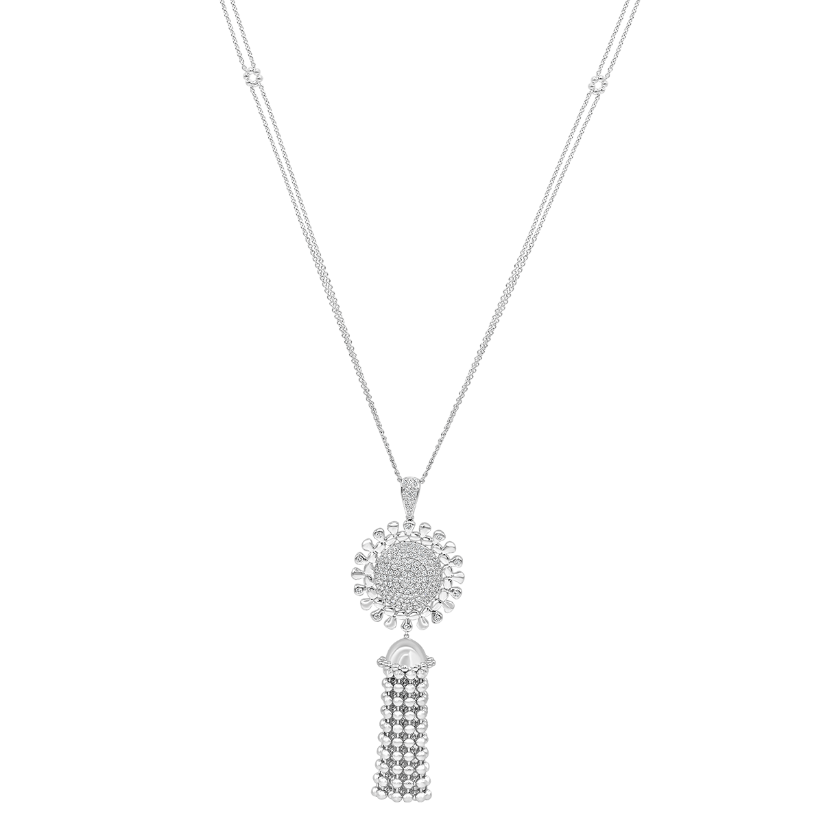 18 K White Gold