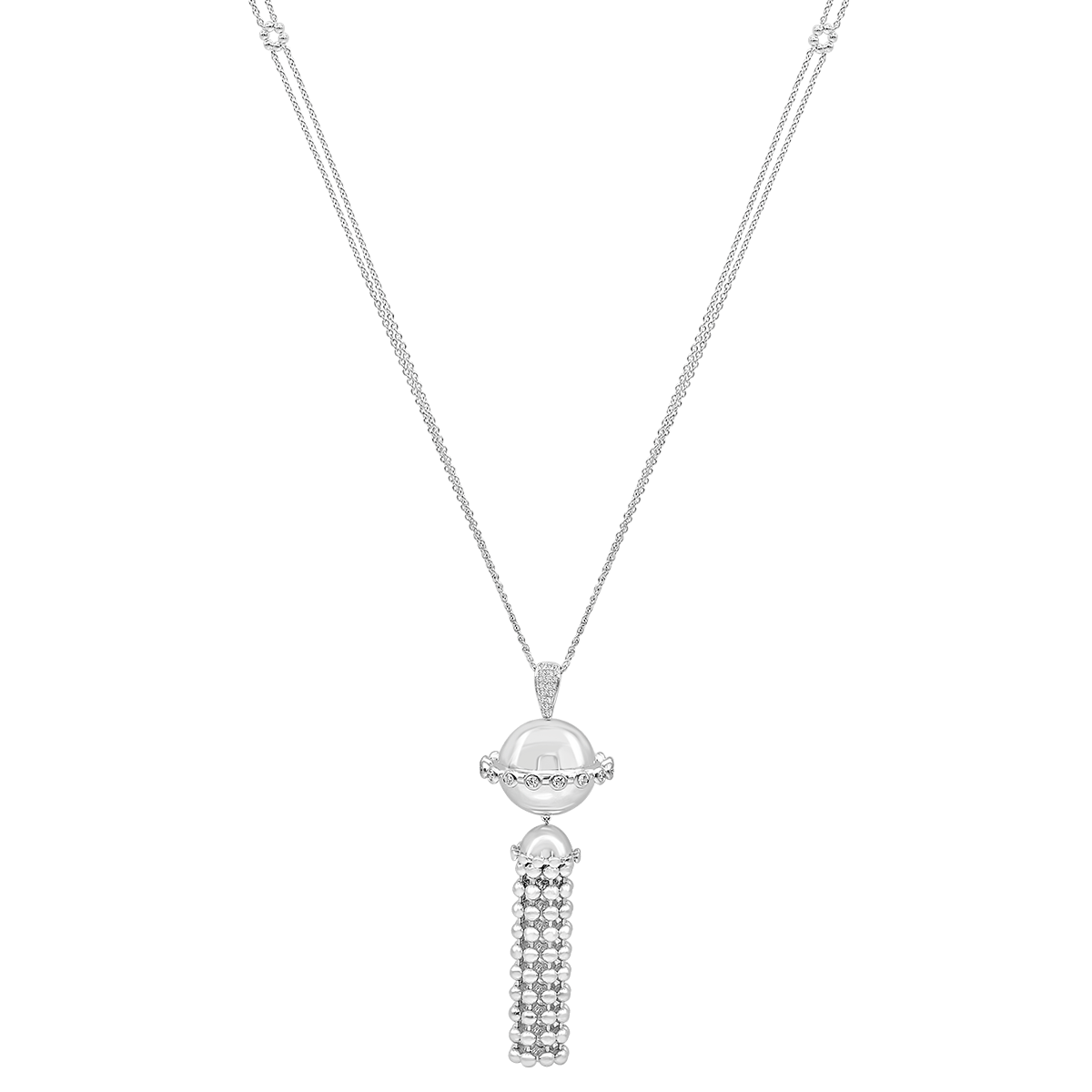18 K White Gold