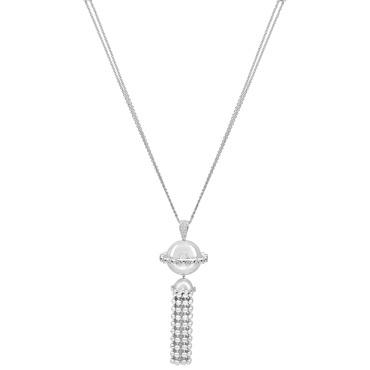 18 K White Gold