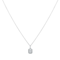18 K White Gold