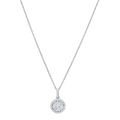 18 K White Gold