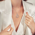 18 K White Gold