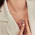 18 K White Gold