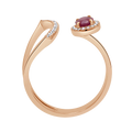 18 K Rose Gold Ruby