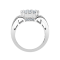 18 K White Gold