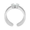 18 K White Gold