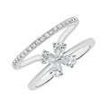 18 K White Gold