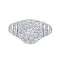 18 K White Gold
