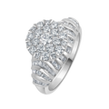 18 K White Gold