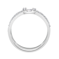 18 K White Gold