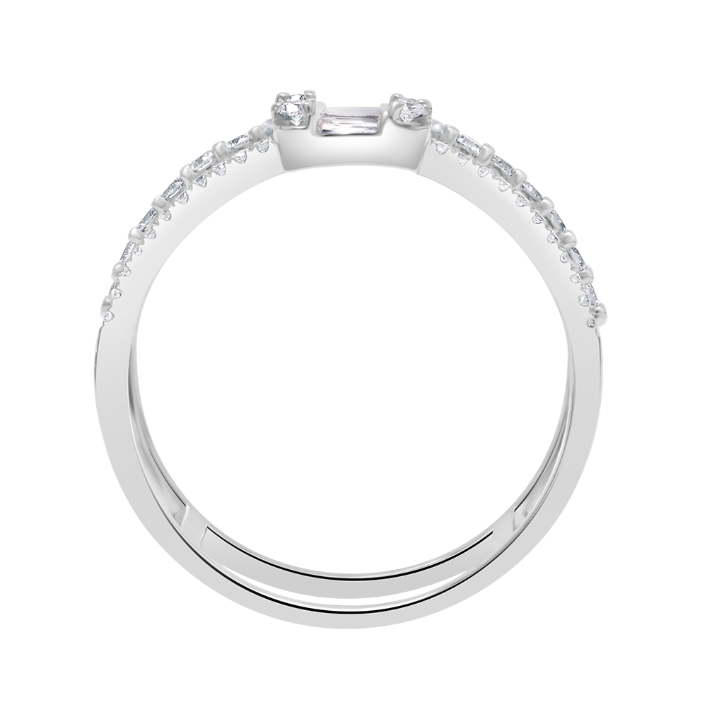 18 K White Gold