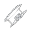 18 K White Gold