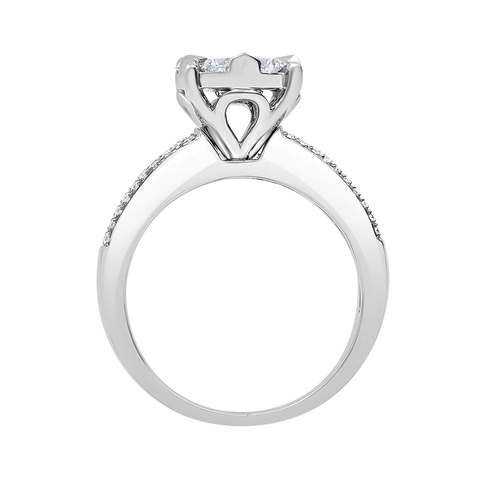 18 K White Gold