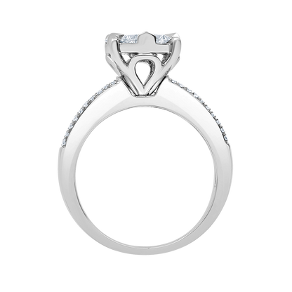 18 K White Gold