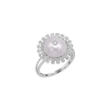 18 K White Gold