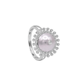 18 K White Gold