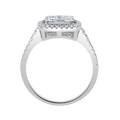 18 K White Gold