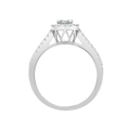 18 K White Gold