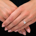 18 K White Gold