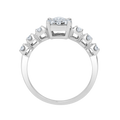 18 K White Gold