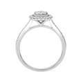 18 K White Gold