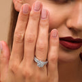 18 K White Gold