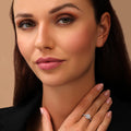 18 K White Gold