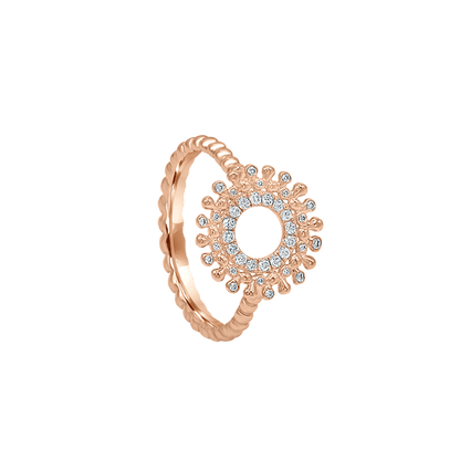 18 K Rose Gold