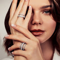 18 K White Gold