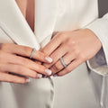 18 K White Gold