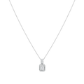 18 K White Gold