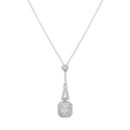 18 K White Gold
