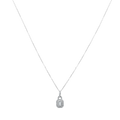 18 K White Gold