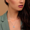 18 K White Gold Londonbluetopaz