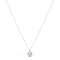 18 K White Gold Skybluetopaz