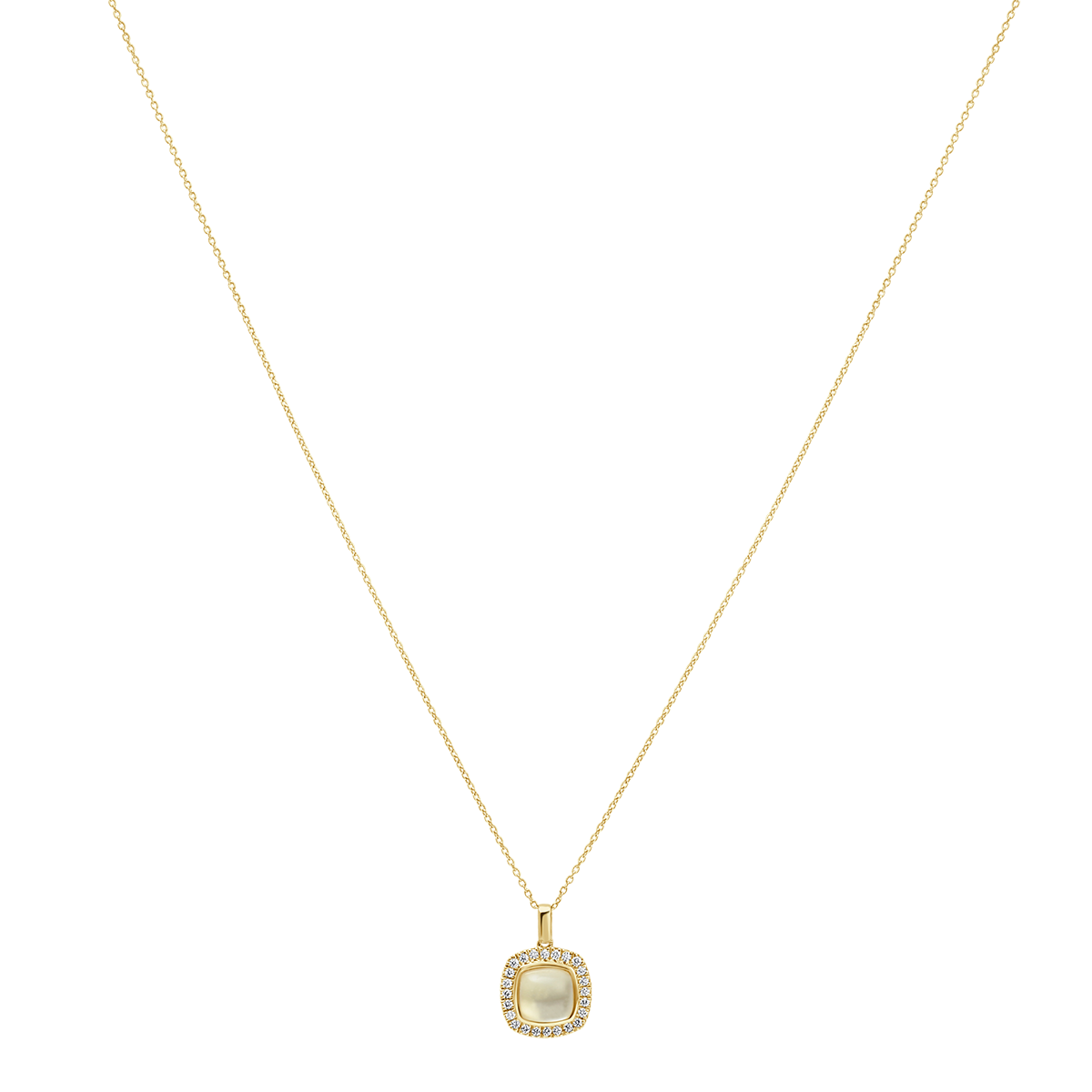 18 K Yellow Gold Citrine