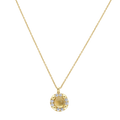 18 K Yellow Gold Citrine