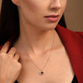 18 K Yellow Gold Garnet
