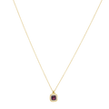 18 K Yellow Gold Garnet